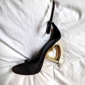 Heart Heel Sandals